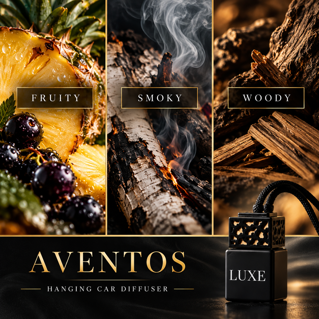 Aventos scent notes – fruity, smoky and woody