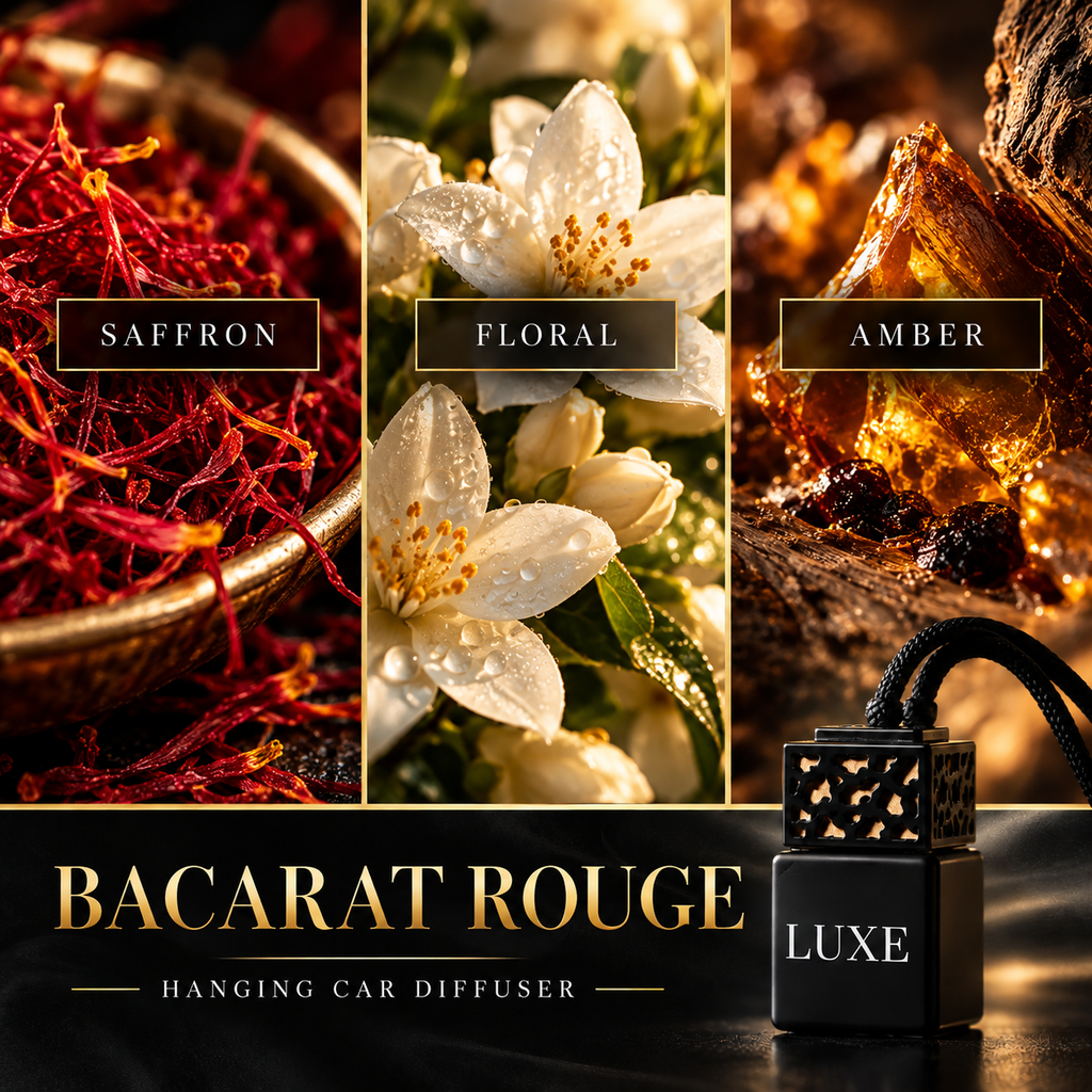 Baccarat Rouge scent notes – Saffron, Floral and Amber