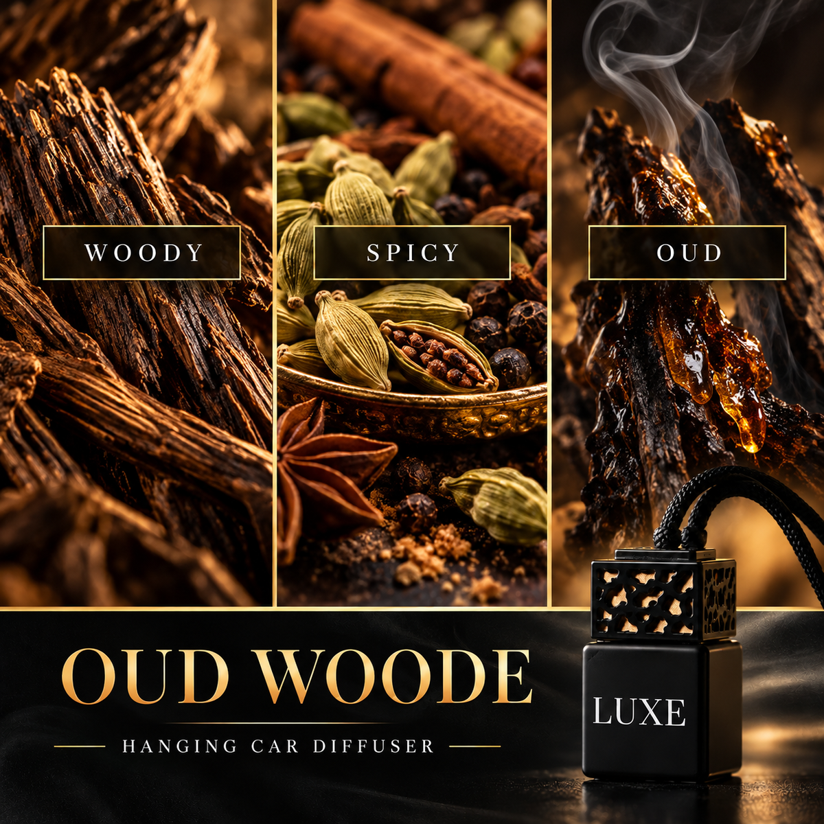 Oud Woode scent notes – Woody, Spicy and Oud