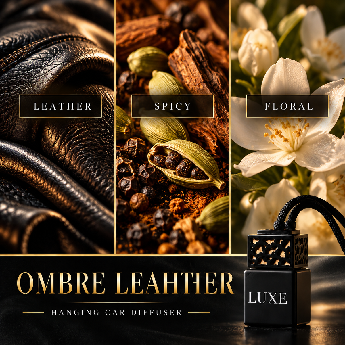 Ombre Leather scent notes – Leather, Spicy and Floral