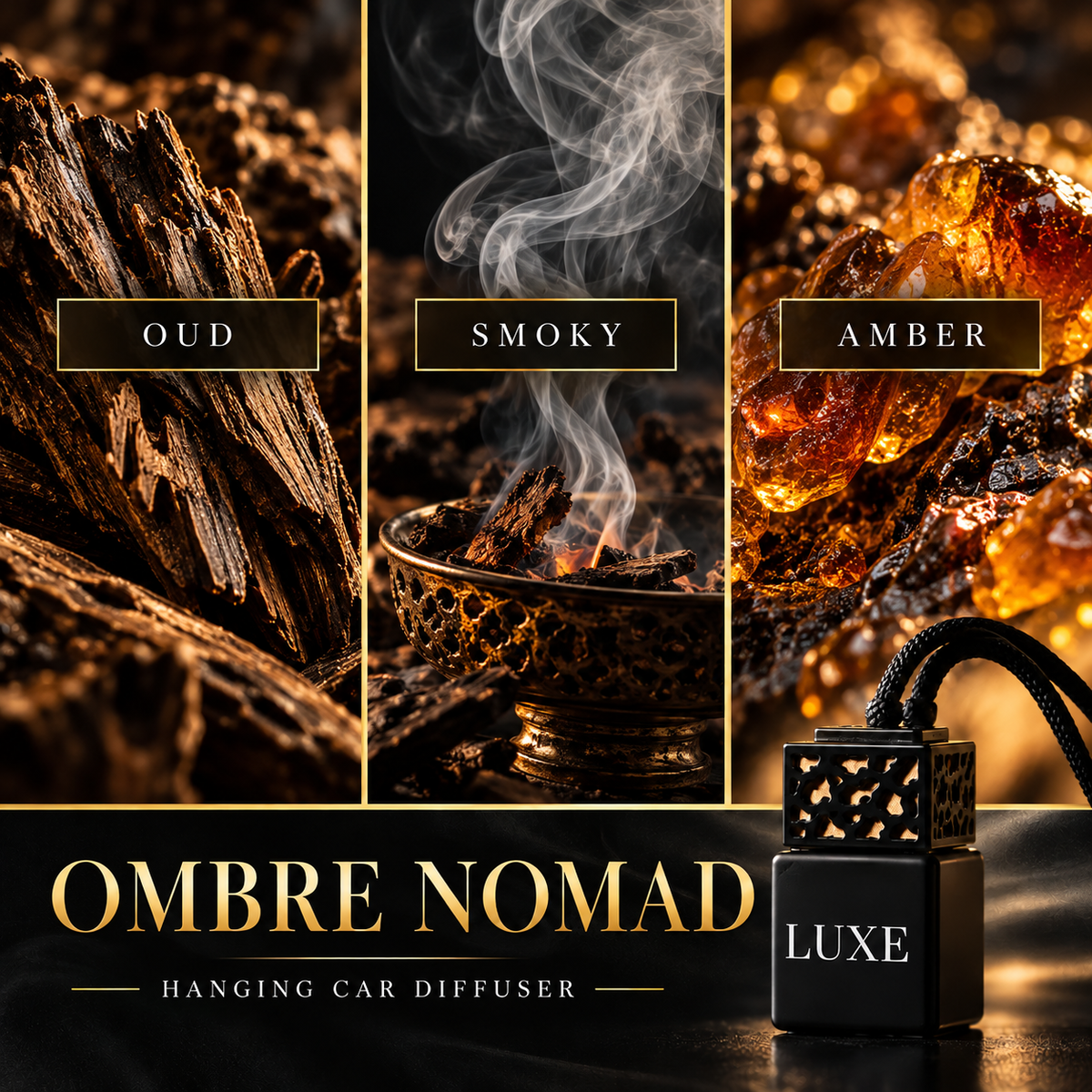 Ombre Nomad scent notes – Oud, Smoky and Amber